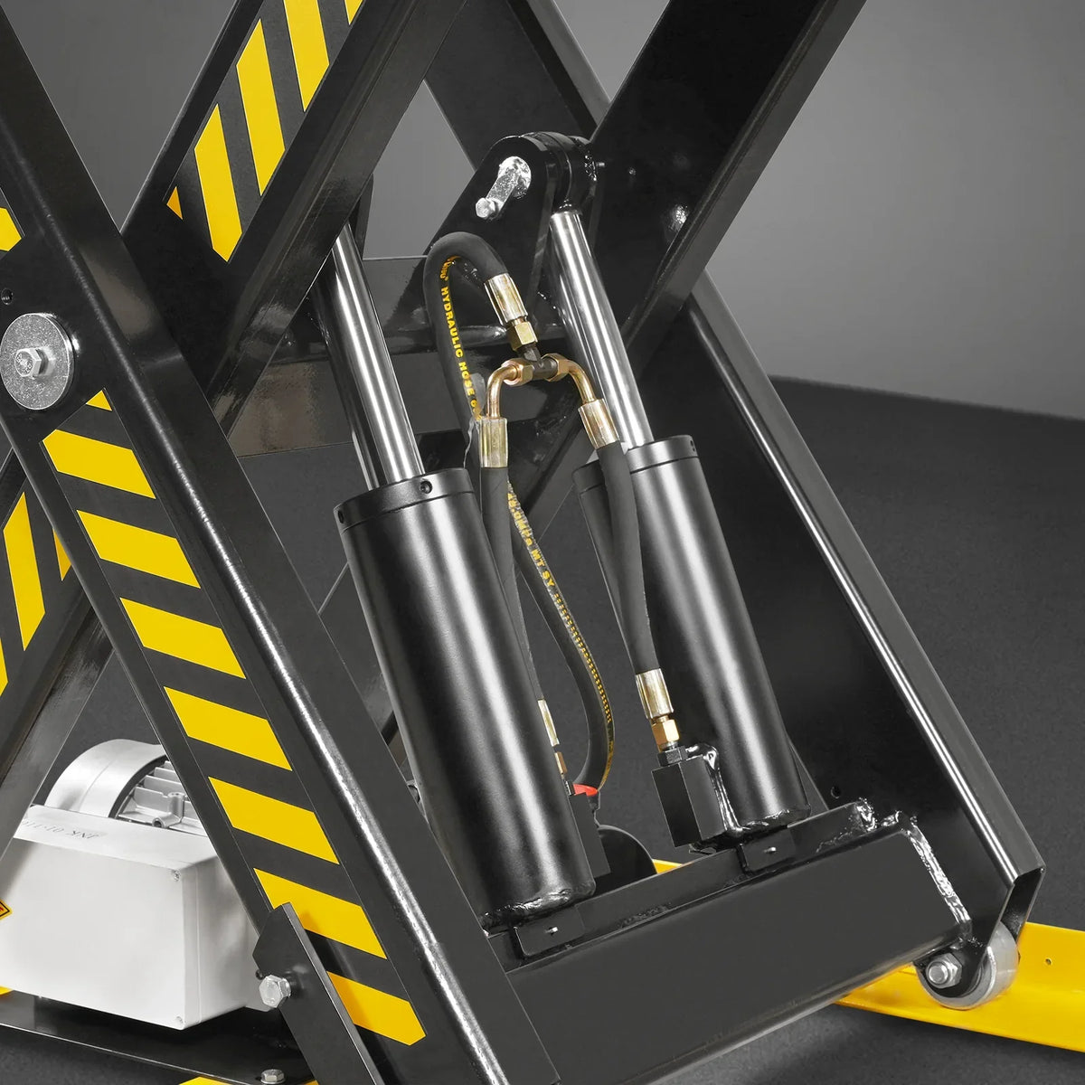 4400lbs Capacity Stationary Powered Hydraulic Lift Table, 51.2" x 33.5" Platform, 41.3" Lift Height, UL Certified Motor, ELT44