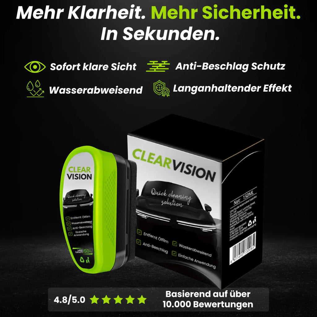 ClearVision™ – Klare Sicht, egal bei welchem Wetter