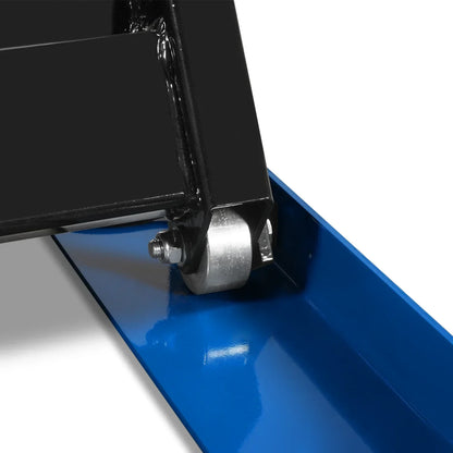 Wireless Remote Control Double Scissor Electric Hydraulic Lift Table, 2200lb Capacity, 51.2" x 32.3" Platform, 70" Lift Height, ELTD22