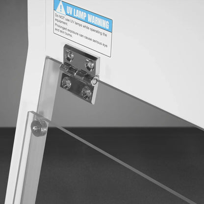 33.9″ Wide CB-H1 Horizontal Laminar Flow Clean Bench with HEPA Filtration & UV Sterilization | ISO Class 5