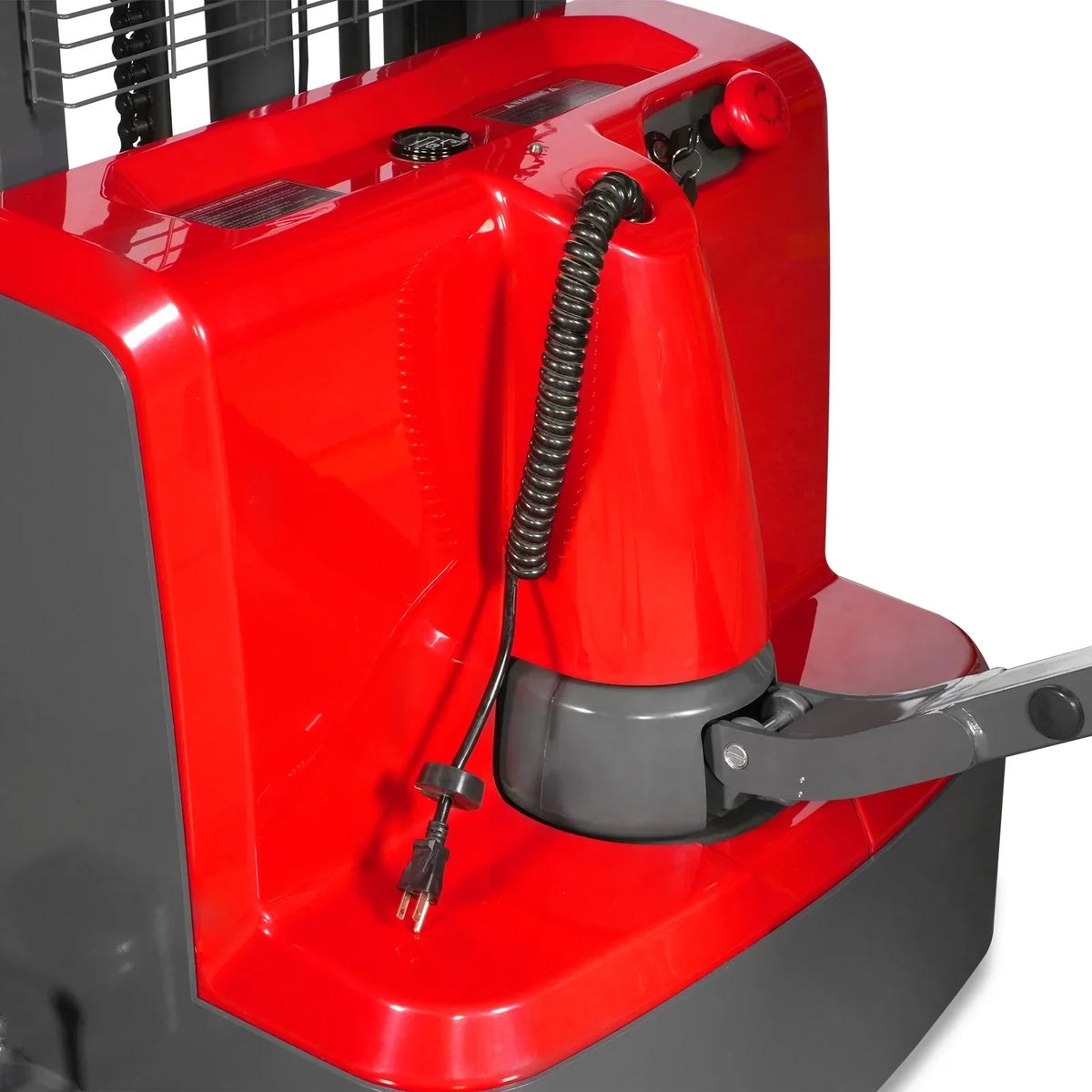3300lbs Electric Straddle Stacker,  138" Lift,  Adjustable Legs & Forks,  F33-138SLA