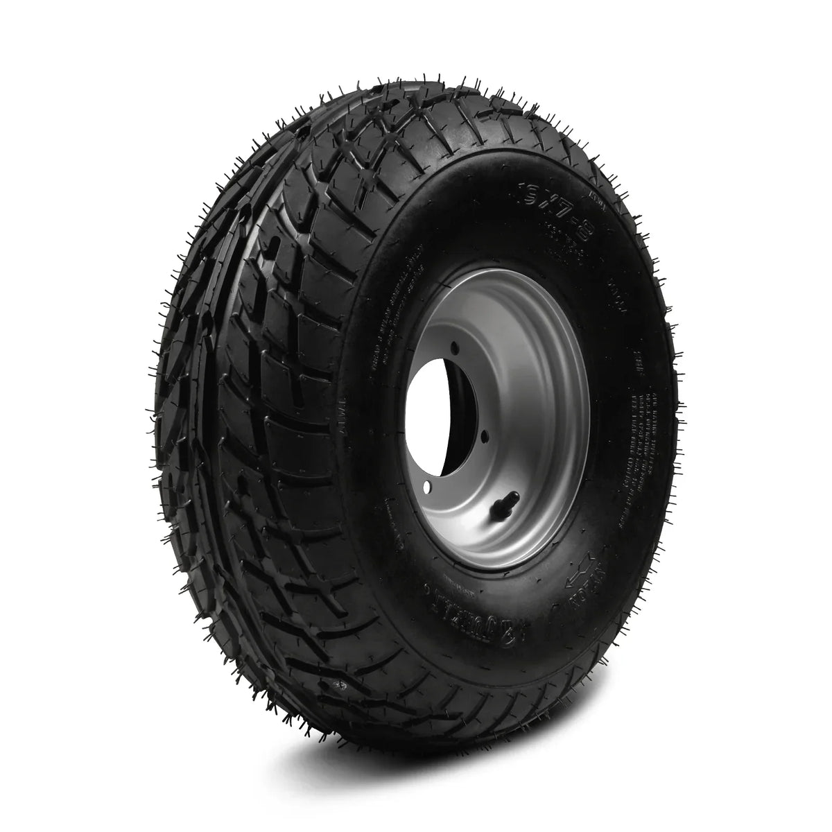 Left Rear Tire for Wood Chipper P4205, P4206, B150, B200 ( SKU: 110601; 110602; 110800; 110801; 110802; 110803; 110804; 110805; 110810; 110811）