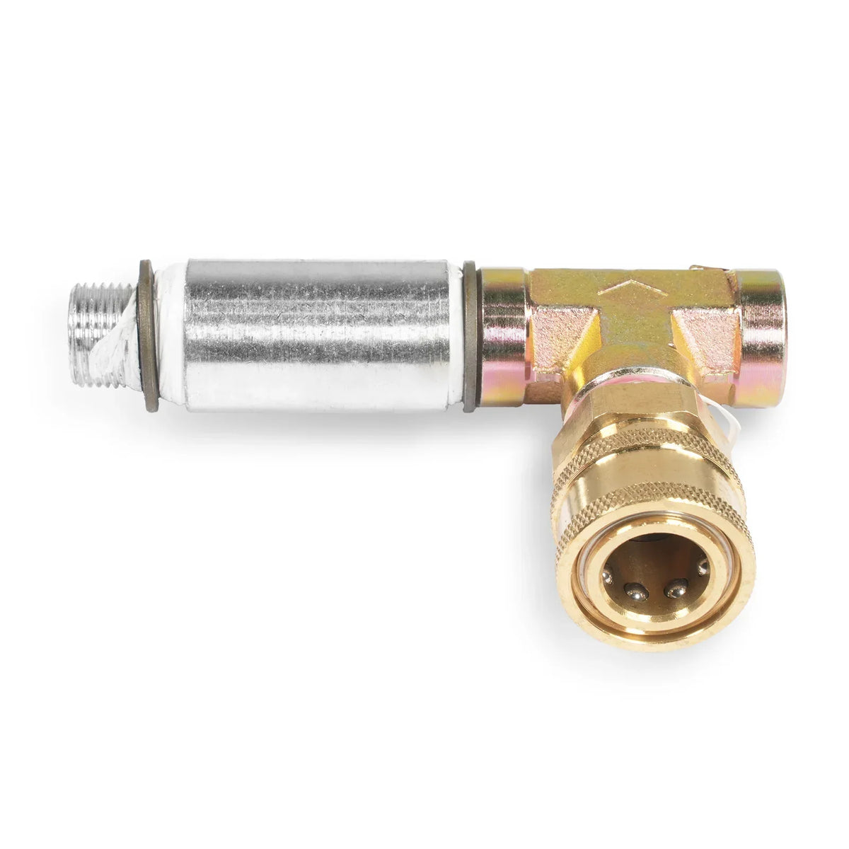 ( 1 Pack / 1 Pcs ) 90° High Pressure Quick Coupler (for SKU: 204002, 204003, 204004, 204006, 204007, 204008, 204010, 204011, 204012)