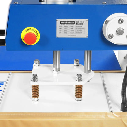 16x24 Inch Commercial Pneumatic Dual Platen Heat Press - Auto Lift Digital Sublimation Transfer Machine with AIRTAC Pneumatic Parts & Adjustable Pressure (110V 2.2HP)