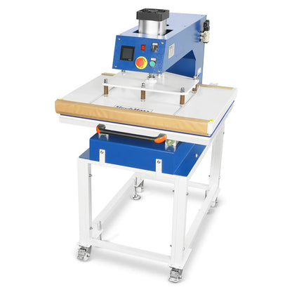 24x32 Inch (60x80cm) Industrial Pneumatic Single Station Heat Press Slide-Out Worktable LCD Touchscreen Sublimation Machine with AIRTAC Pneumatic Components (220V 8HP)