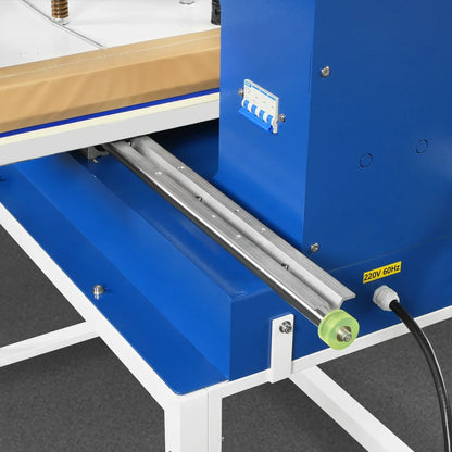 24x32 Inch (60x80cm) Industrial Pneumatic Single Station Heat Press Slide-Out Worktable LCD Touchscreen Sublimation Machine with AIRTAC Pneumatic Components (220V 8HP)