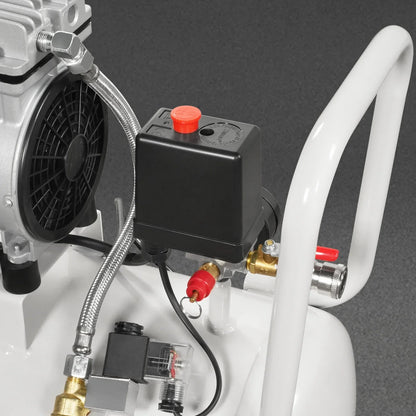 8 Gallon Air Compressor 600W 110V Oil-Free Quiet Electric Air Pump - 0.7MPa, 40L/min