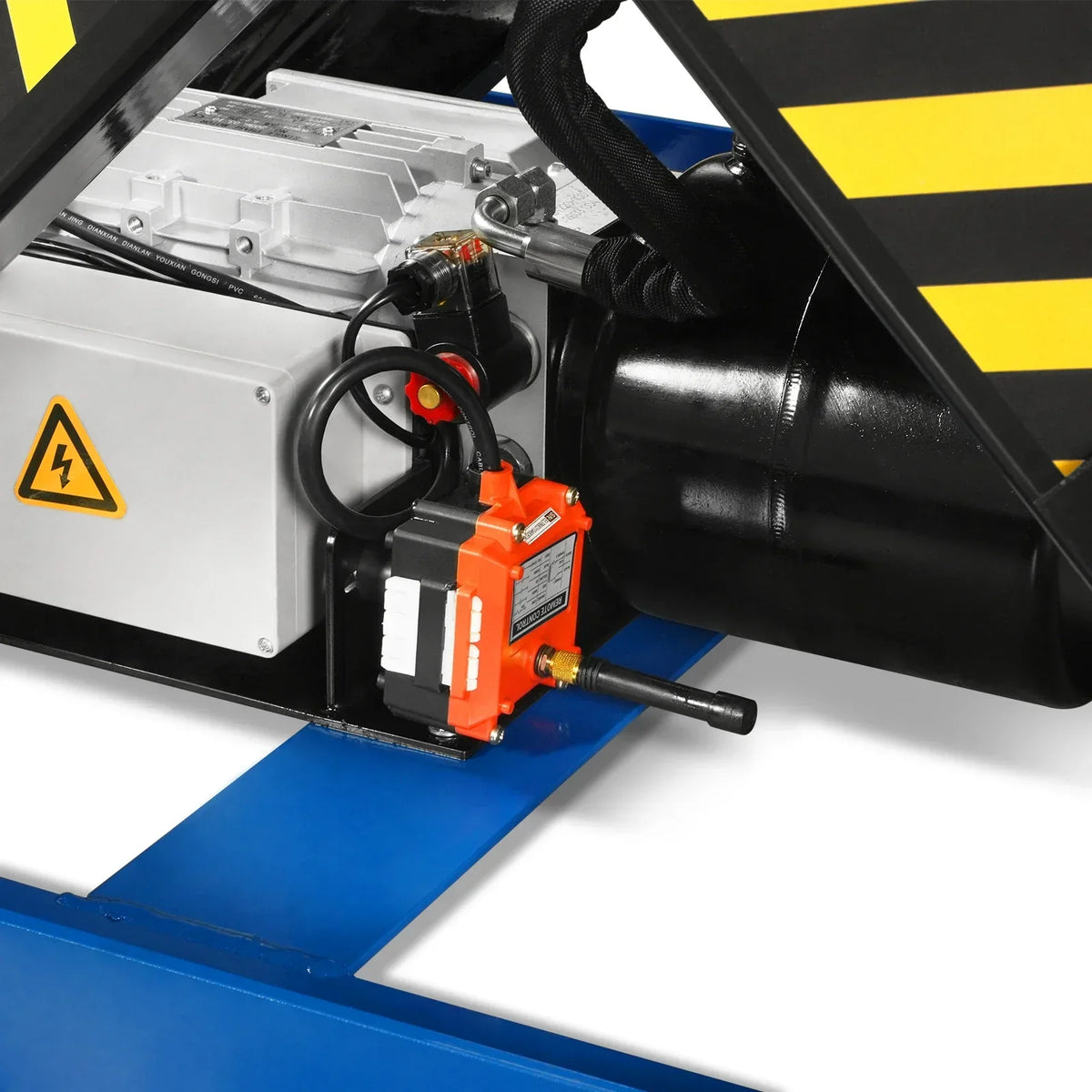 Wireless Remote Control Electric Hydraulic Lift Table, 4400lb Capacity, 51.2" x 33.5" Platform, 41.5" Lift Height, ELT44