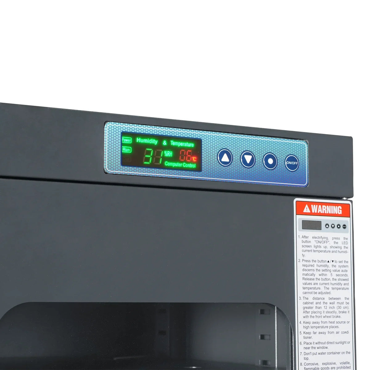 20-60% RH Electronic Dry Cabinet 320L ESD Desiccator Cabinet Low Humidity Storage,  EDC320A