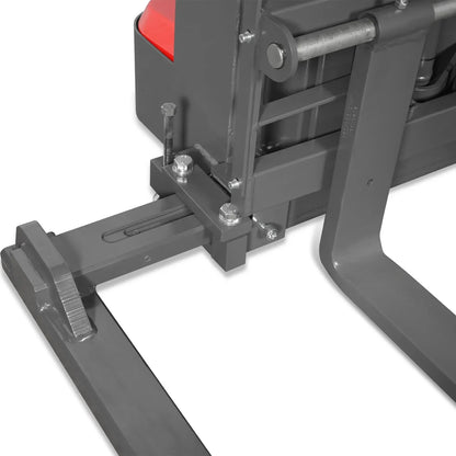 3300lbs Electric Straddle Stacker,  98" Lift,  Adjustable Legs & Forks,  F33-98SLA