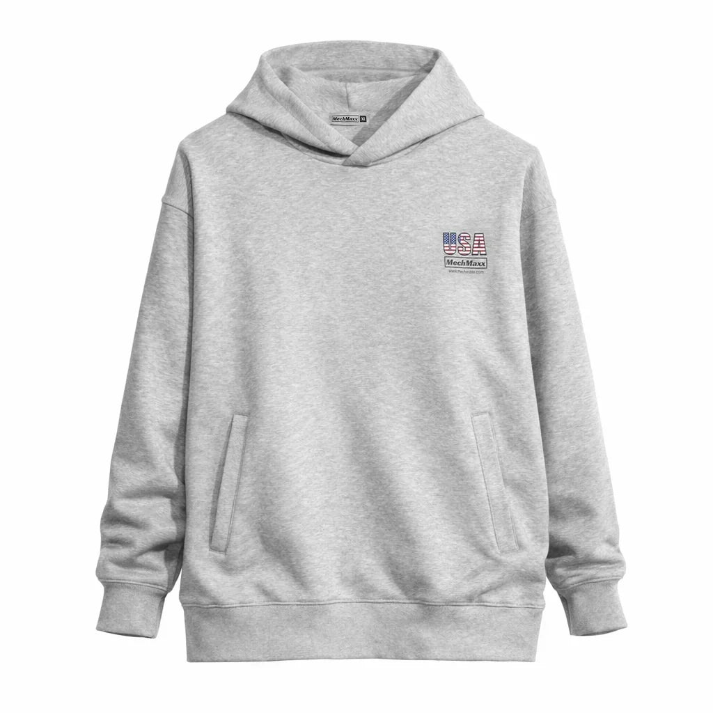 Grey Hoodie, Size 2XL