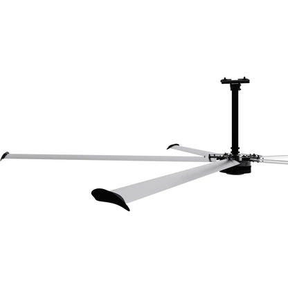 18FT HVLS Industrial Ceiling Fan 208-240V 1Ph - Energy Efficient Large Area Air Circulation for Fan Warehouses & Factories,  18FT1PH