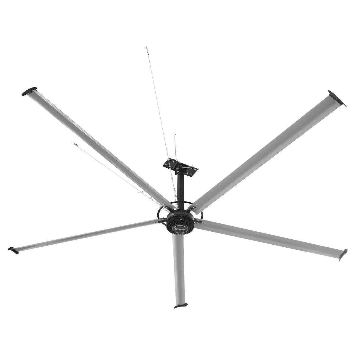 18FT HVLS Industrial Ceiling Fan 208-240V 1Ph - Energy Efficient Large Area Air Circulation for Fan Warehouses & Factories,  18FT1PH