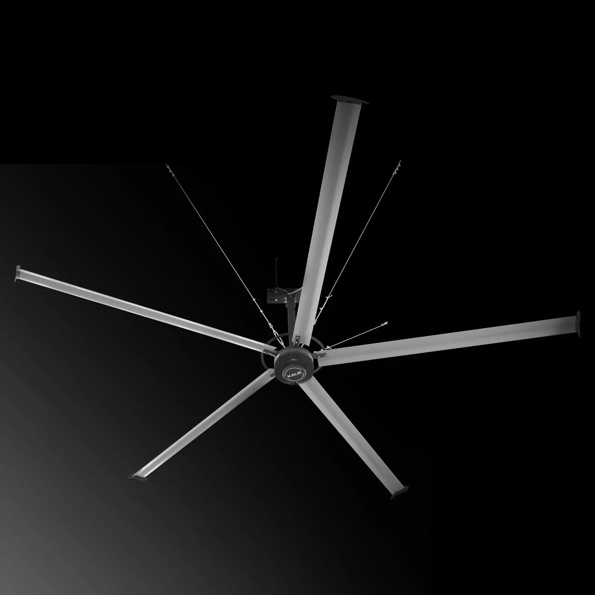 18FT HVLS Industrial Ceiling Fan 208-240V 1Ph - Energy Efficient Large Area Air Circulation for Fan Warehouses & Factories,  18FT1PH