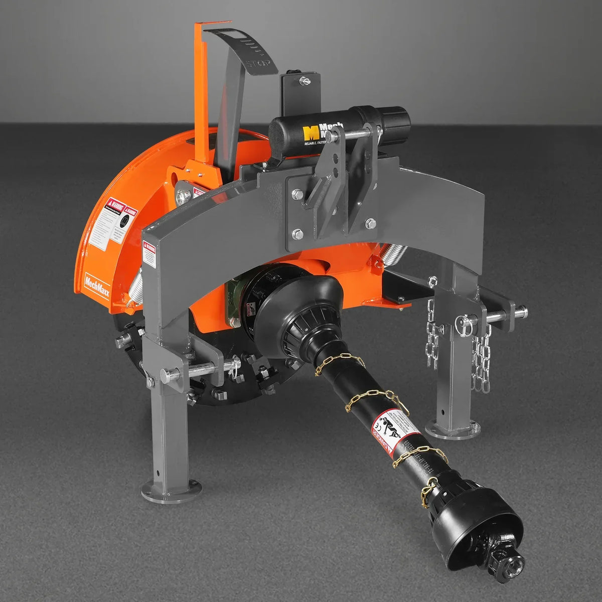 3-Point PTO Stump Grinder & Wood Chipper Bundle; SG24PRO; BX42S; Orange