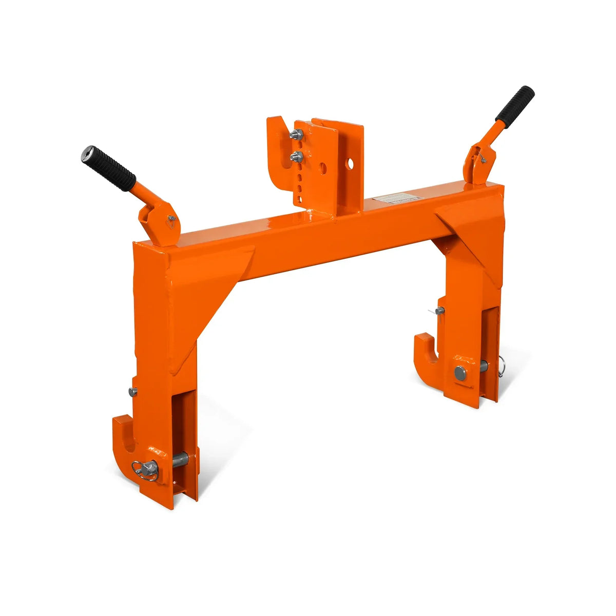 3 Point Quick Hitch Cat 1 for Tractors, Orange, QH1T