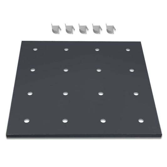 ( 1 Pack / 1 Pcs ) Shelf with 5 Pcs Clips, 540/730L Cabinet, Black (for SKU:203002, 203010, 203006, 203011)