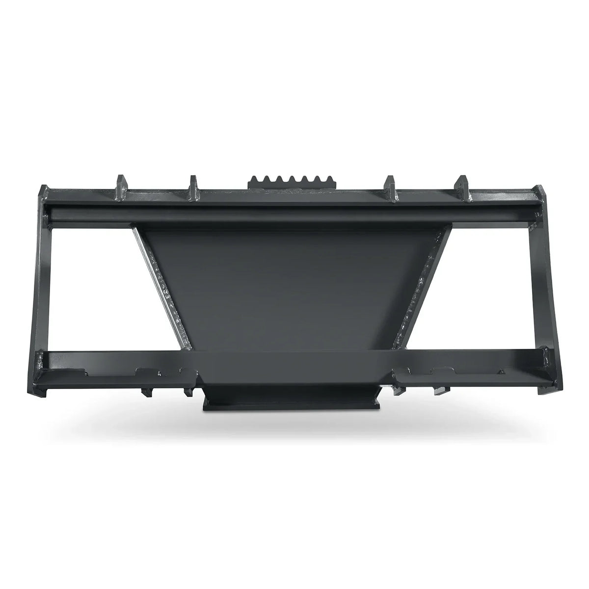 48" Skid Steer Stump Bucket Wrecker with Universal Quick Attach, Bolt-On Cutting Teeth, SBE53