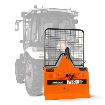 36" MAX Portable Sawmill & 3-Point PTO Stump Grinder & Forestry Log Skidding Winch Bundle