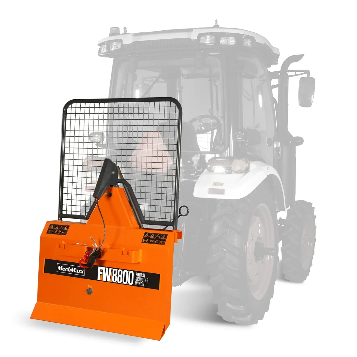 36" MAX Portable Sawmill & 3-Point PTO Stump Grinder & Forestry Log Skidding Winch Bundle