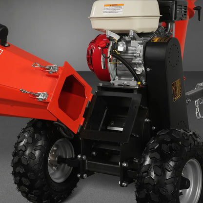 4" Honda Gasoline Engine Wood Chipper & 12" Stump Grinder Bundle,  GS650 & SGR1500