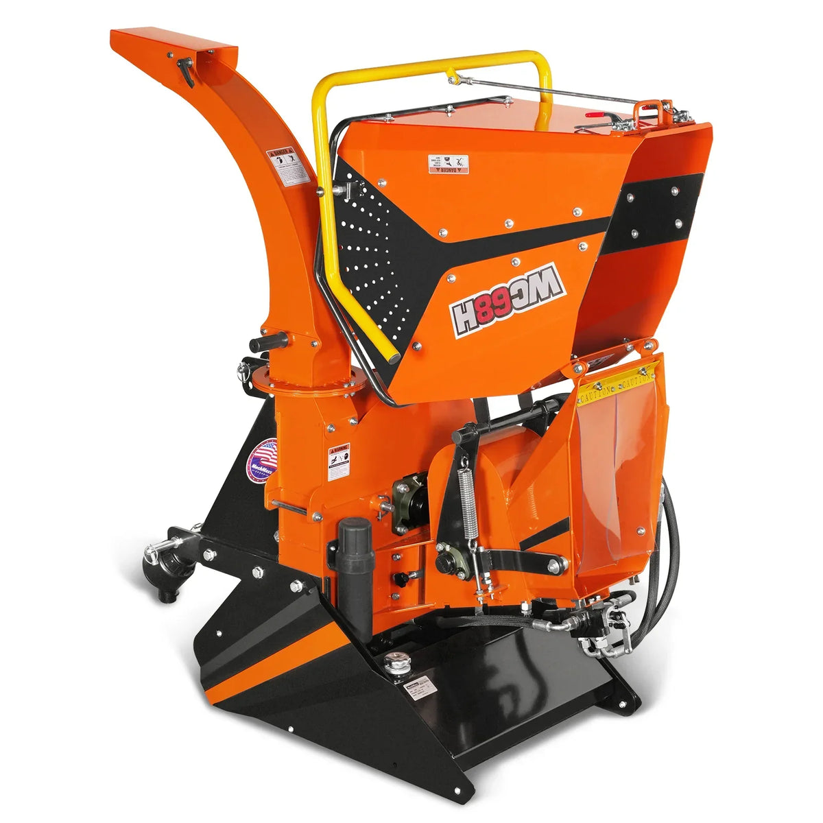 3-Point PTO Stump Grinder & 6",  3 Point Hydraulic PTO Wood Chipper Bundle, SG24PRO & WC68H