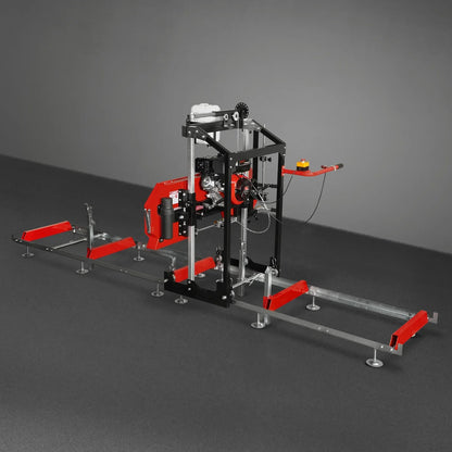 3-Point PTO Stump Grinder & 22" Portable Sawmill & Forestry Log Skidding Winch  Bundle,SG24 & SM22 &FW8800