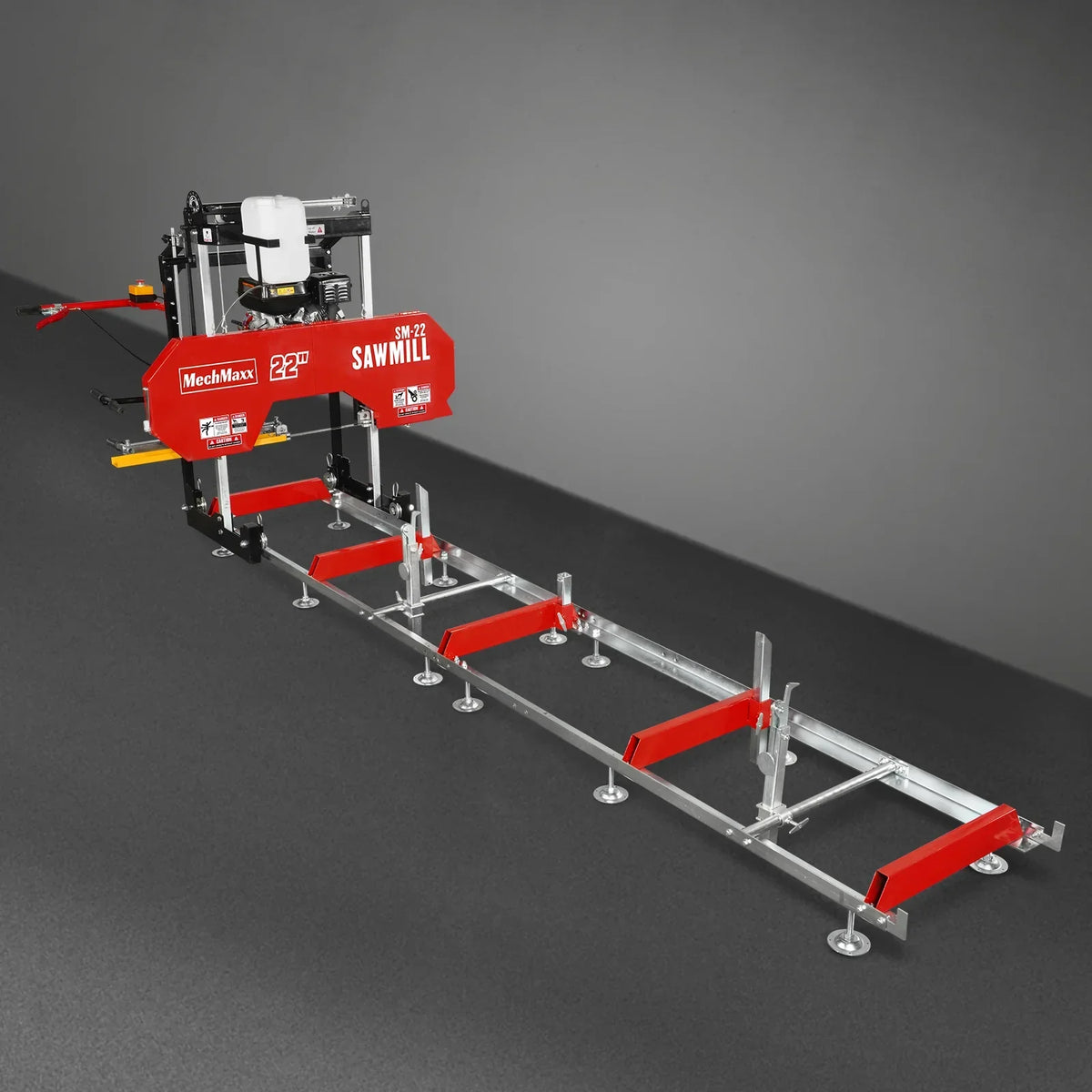 3-Point PTO Stump Grinder & 22" Portable Sawmill & Forestry Log Skidding Winch  Bundle,SG24 & SM22 &FW8800