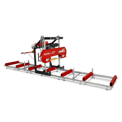 MechMaxx 36" MAX Portable Sawmill,  750cc 25HP ZONSEN V-Twin Engine,  36" Board Width,   20' Track Length,  ( 10 x Blades Included) SM36MAX