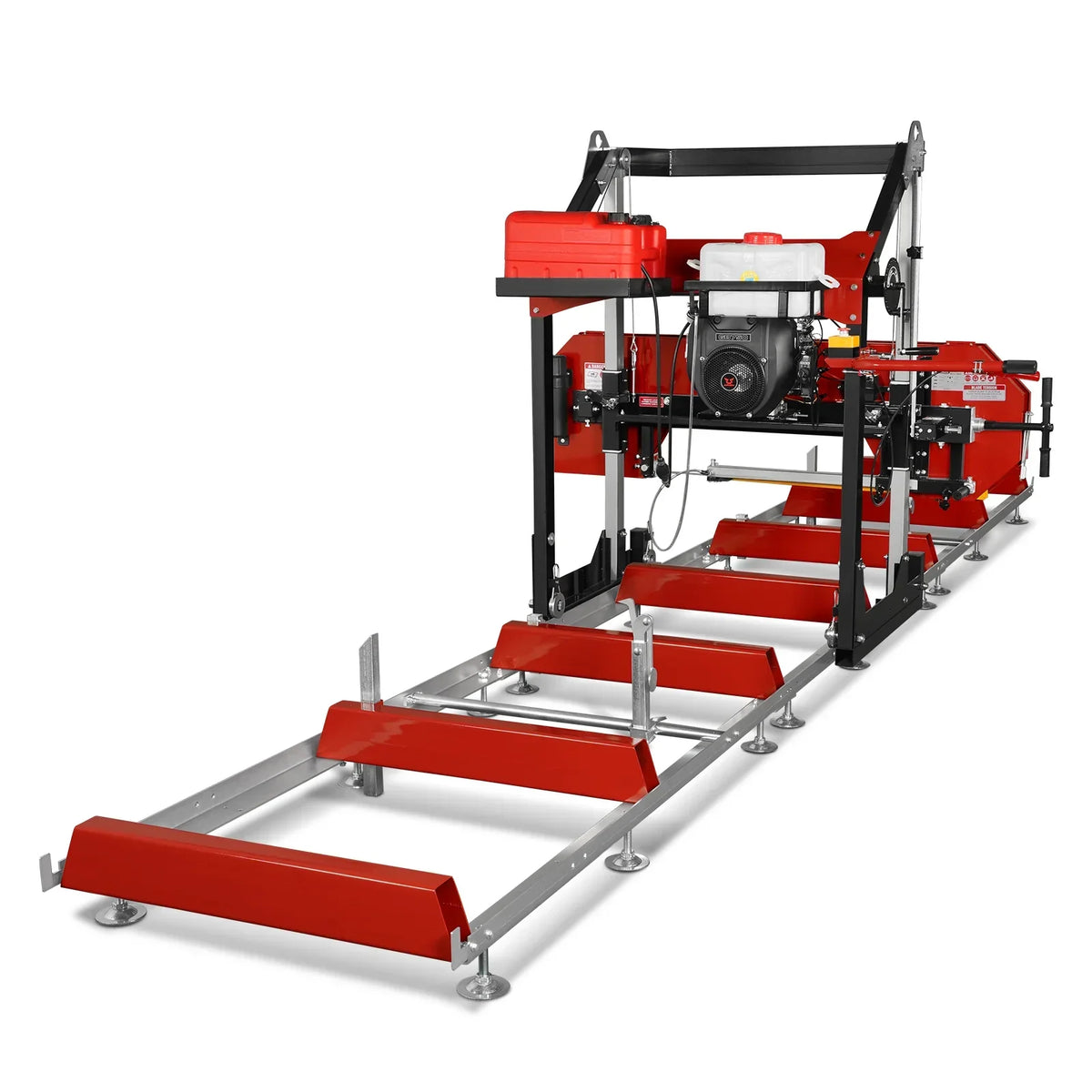 36" MAX Portable Sawmill & 3-Point PTO Stump Grinder & Forestry Log Skidding Winch Bundle